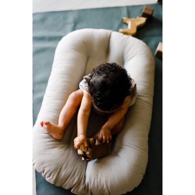 SnuggleMe Organic Infant Lounger + Puddle Pad