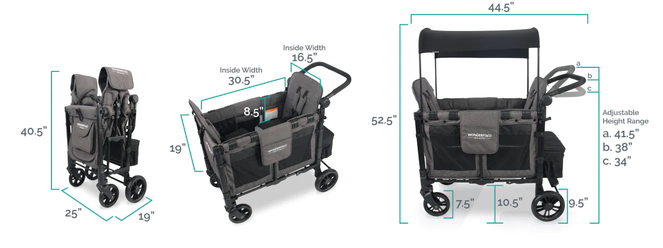 Wonderfold W2 Elite Stroller Wagon